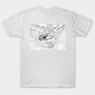 Whirlpool and a Wicker Basket T-Shirt